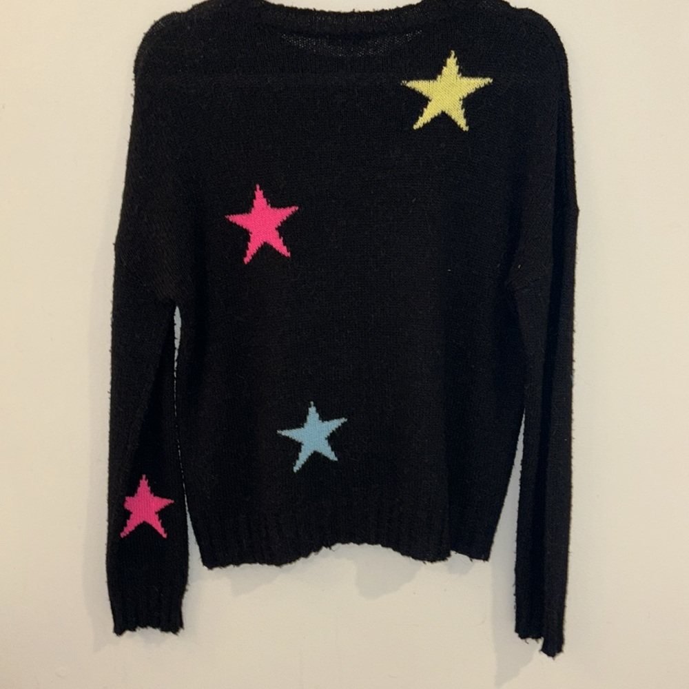 Rails Multi Color Stars Sweaters Size Small - image 4